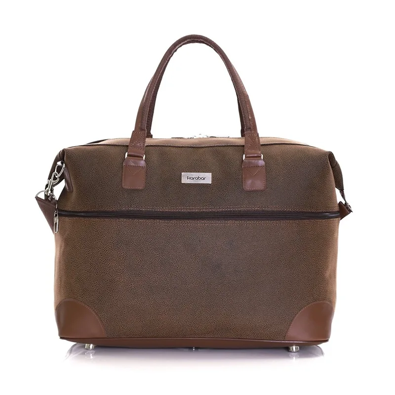 Karabar Berwyn Leather Style Holdall - 10 Best Carry-On Luggage Options for Travel