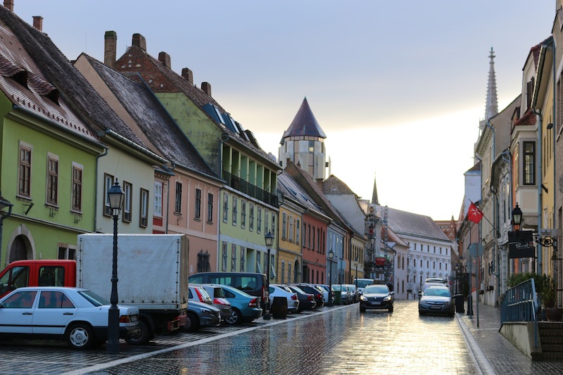 Pretty colourful houses in Budapest - The Top 10 Tours in Budapest, Hungary