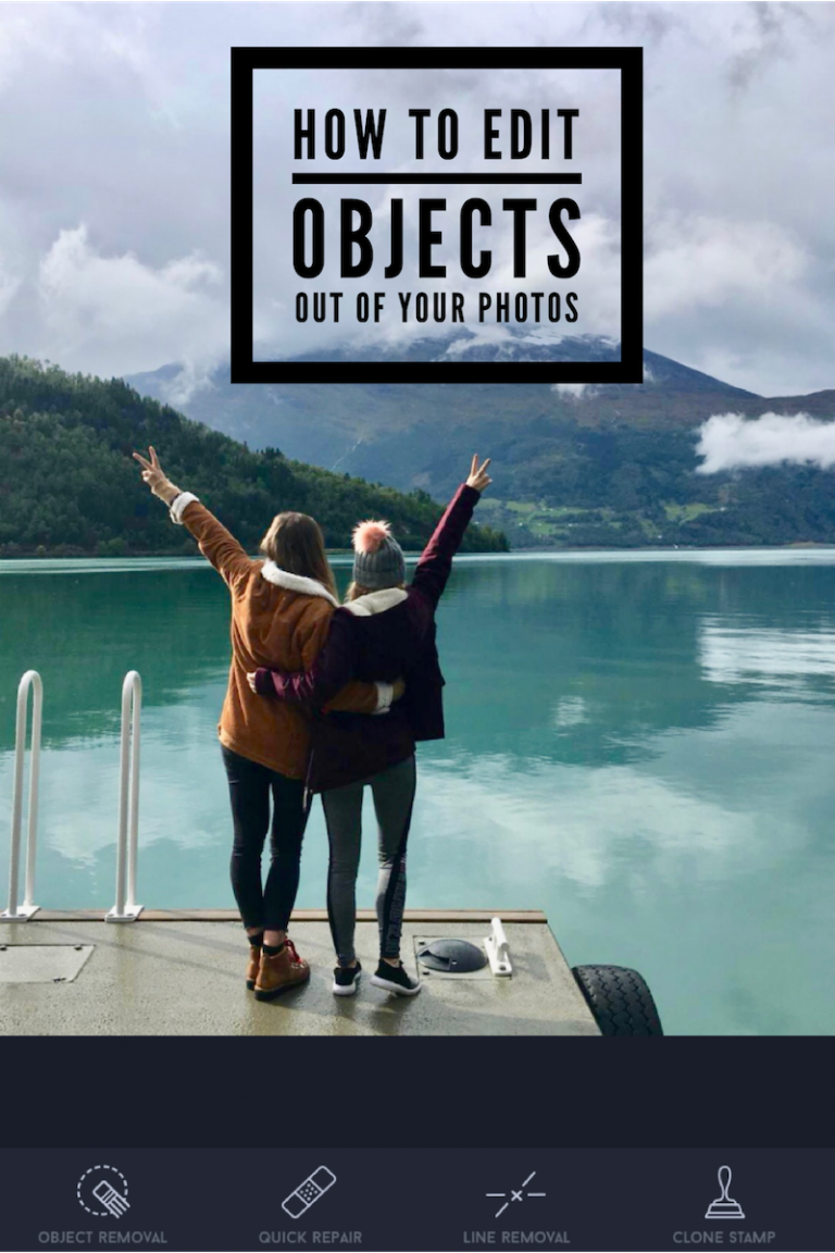 How to edit objects out of your photos