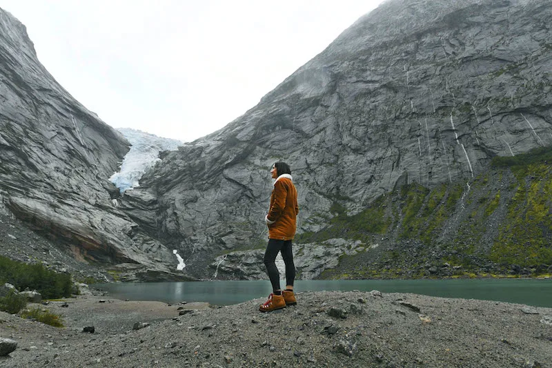 The Travel Hack at Briksdal Glacier .jpg