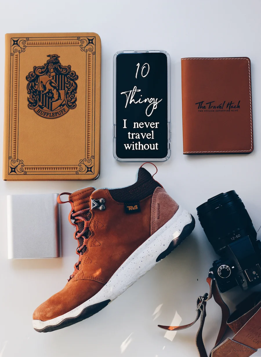 10 things I never travel without