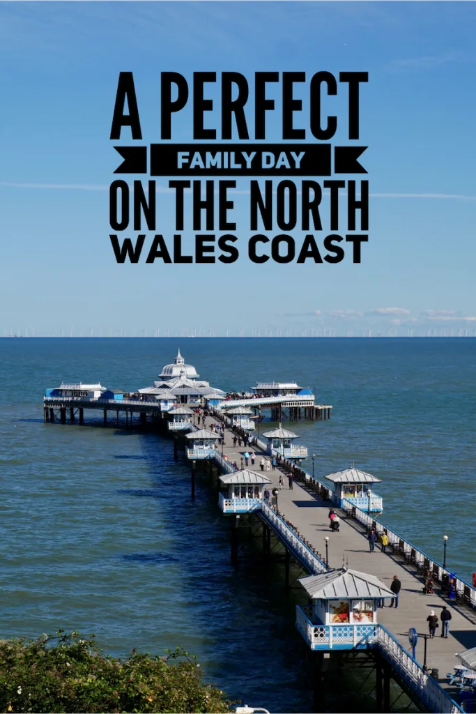 A family day on the North Wales coast