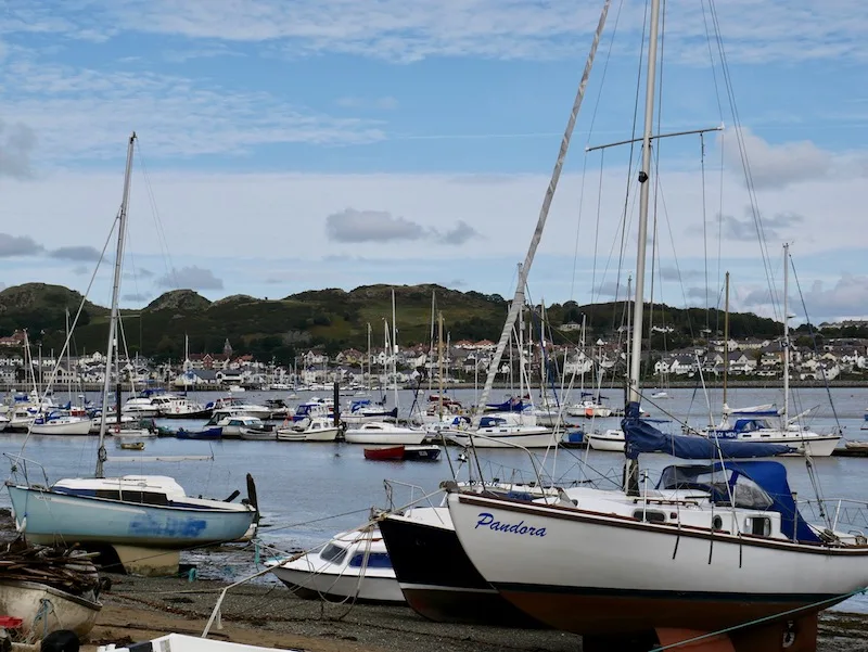 A family day on the North Wales coast