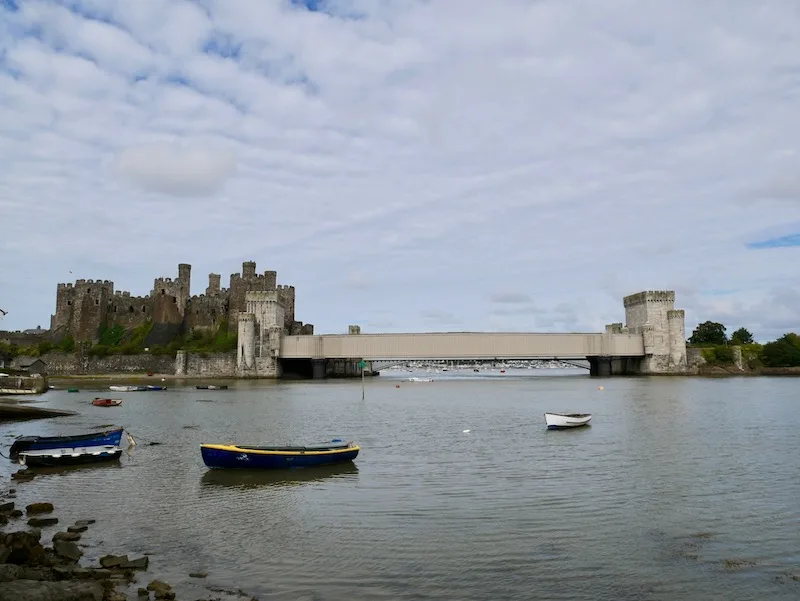 A family day on the North Wales coast