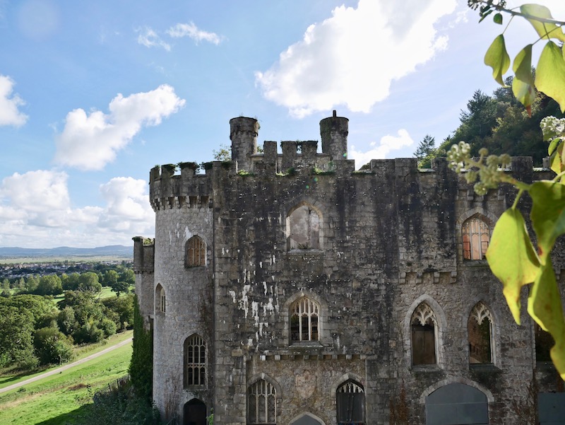 The castle in Abergele