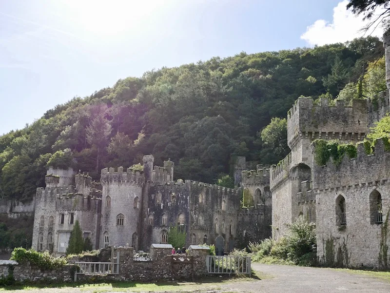 The castle in Abergele