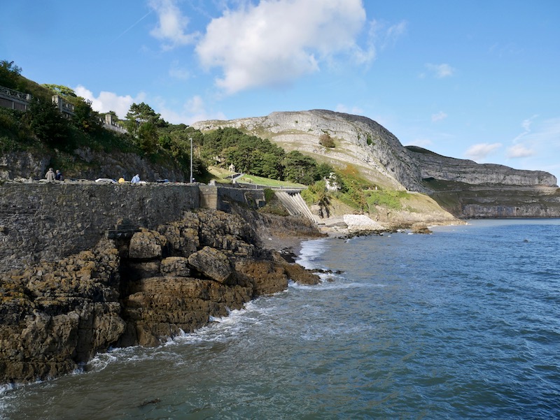 A family day on the North Wales coast