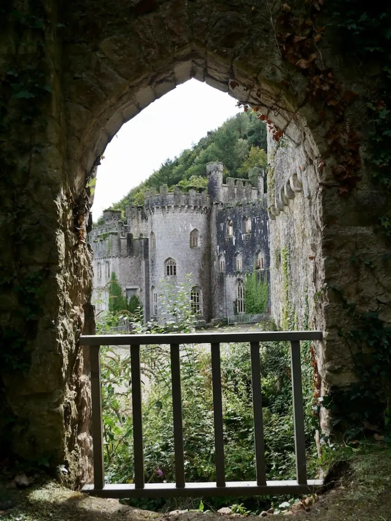 The castle in Abergele