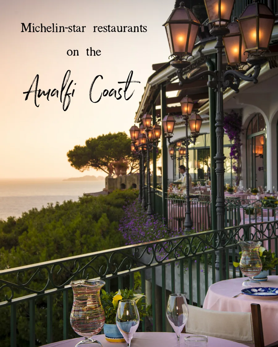 Michelin star restaurants on the Amalfi Coast