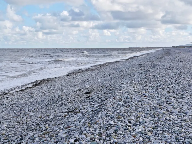 A family day on the North Wales coast