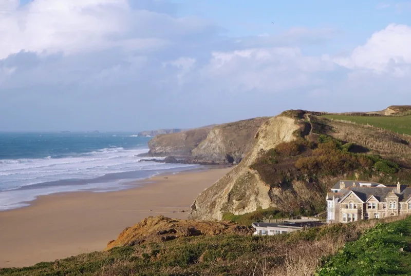 Taste of the Bay at Watergate Bay Hotel: Our favourite staycation for active relaxation - view of Watergate Bay