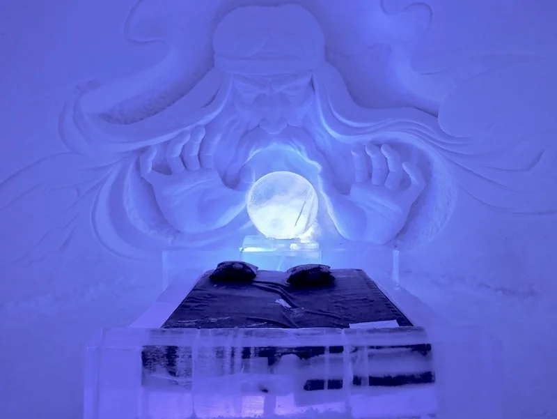 What's it like to stay in an ice hotel?