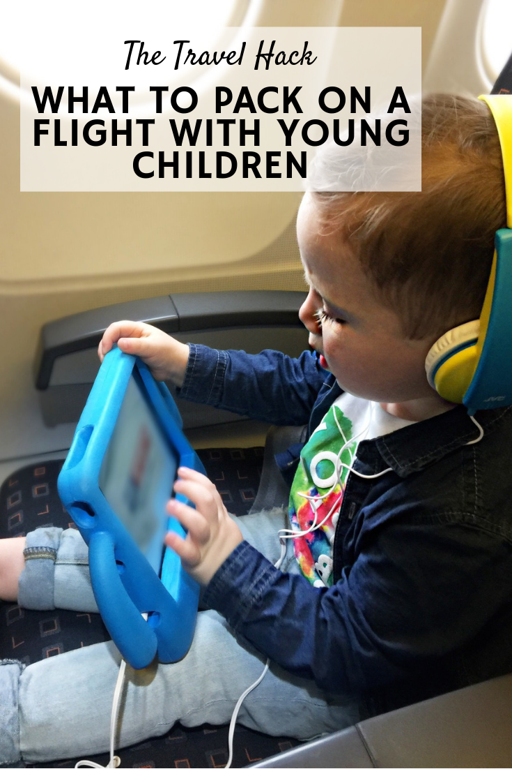 Travel hacks for flying with a toddler