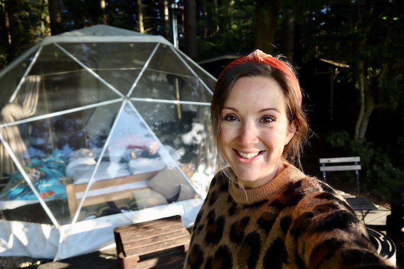 Camp Katur: Quirky glamping in Yorkshire in a geodome