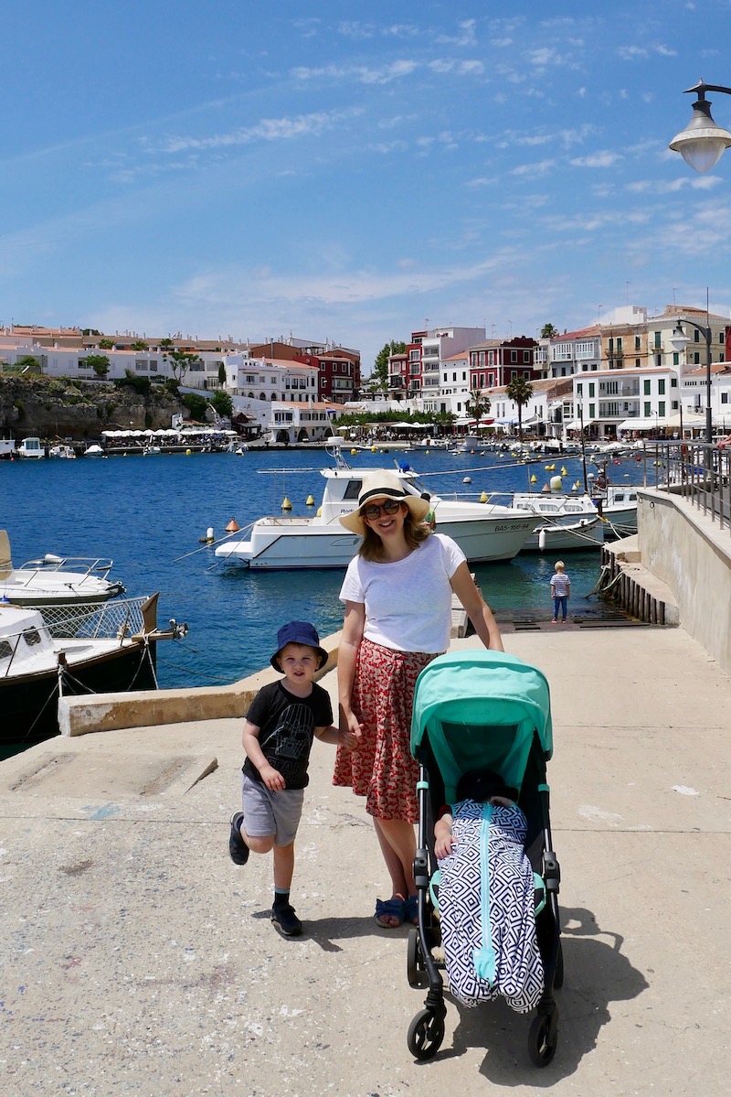 The Travel Hack in Menorca with the Silvercross Jet travel stroller