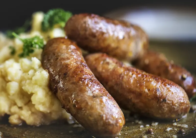 Bangers and mash 