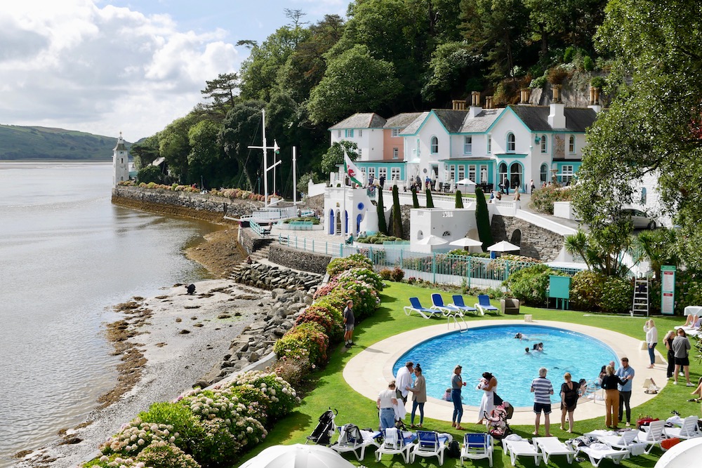 Portmeirion swimming pool