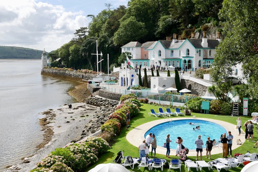 Portmeirion swimming pool