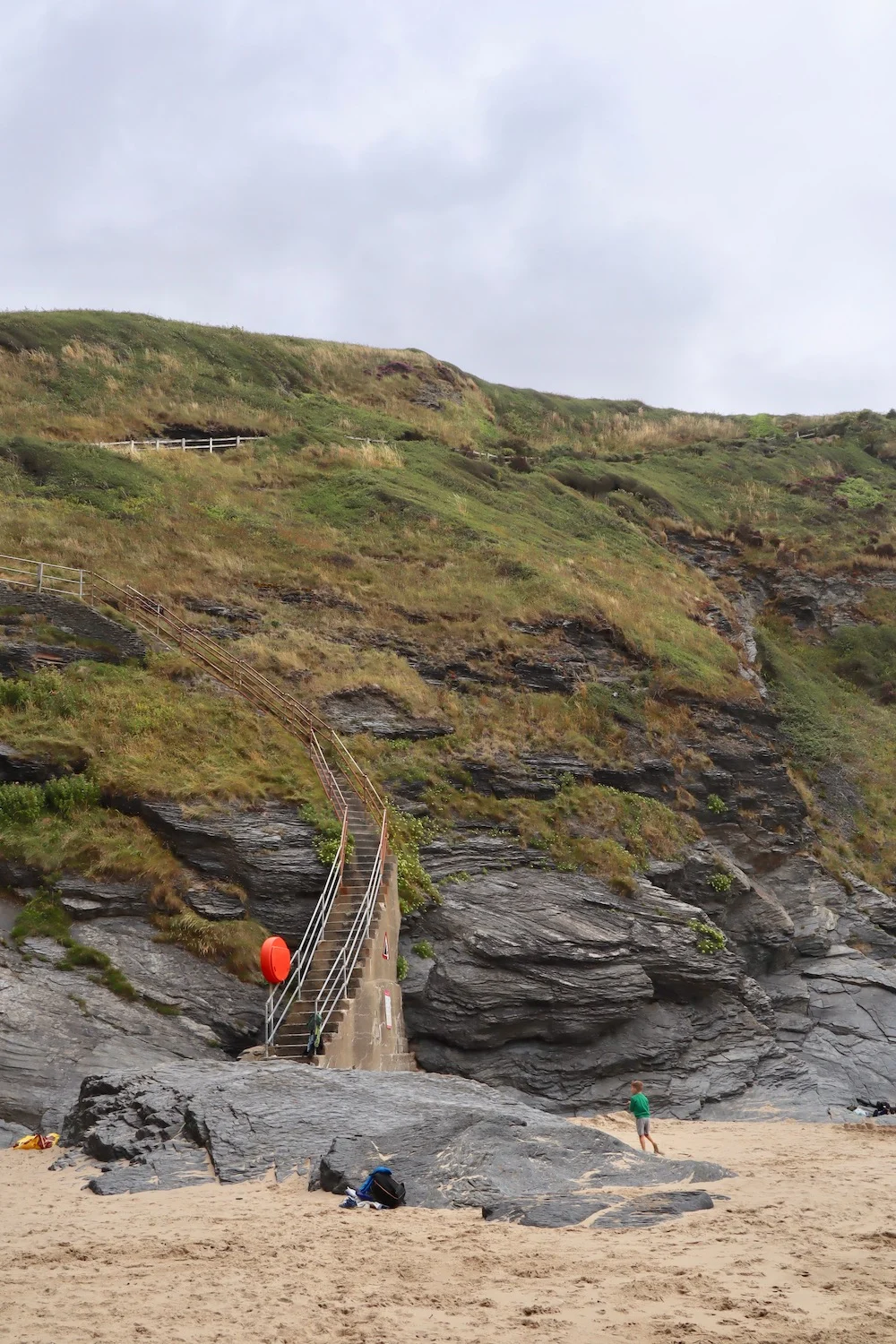 Cilborth Beach by Llangrannog