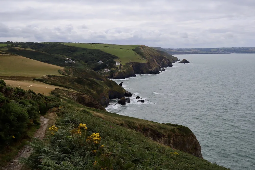 Welsh Coastal Path from Llangrannog