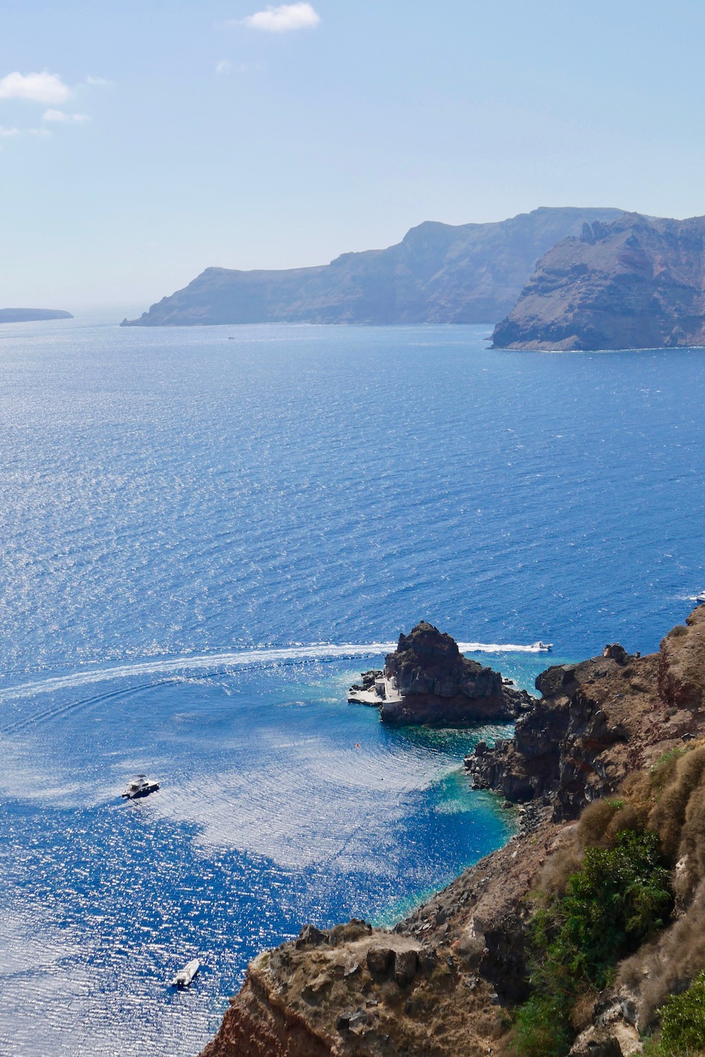 Blues of santorini