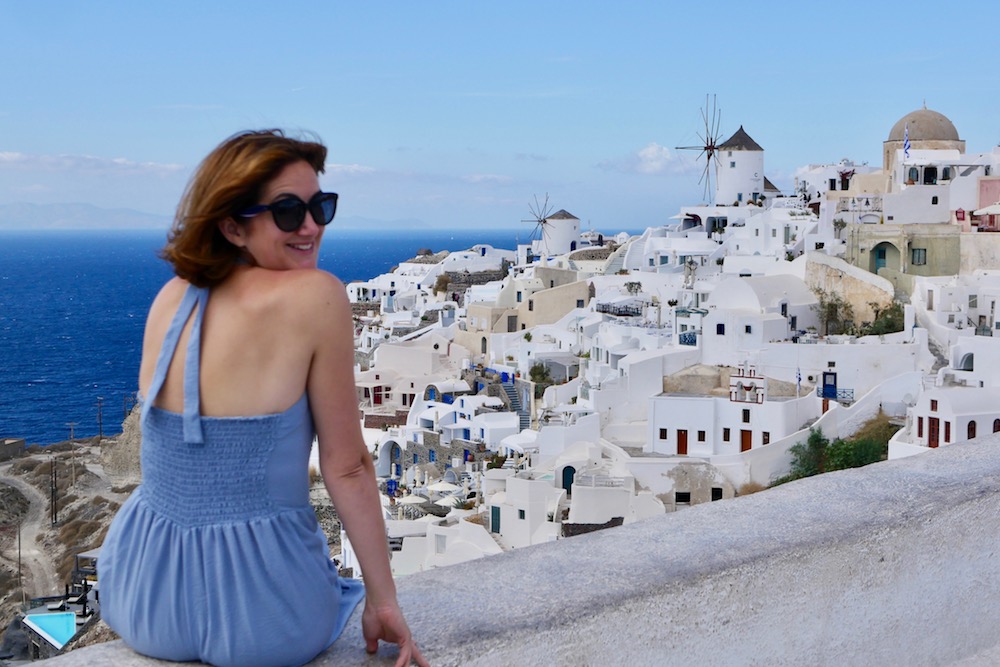  vista dal castello Oia