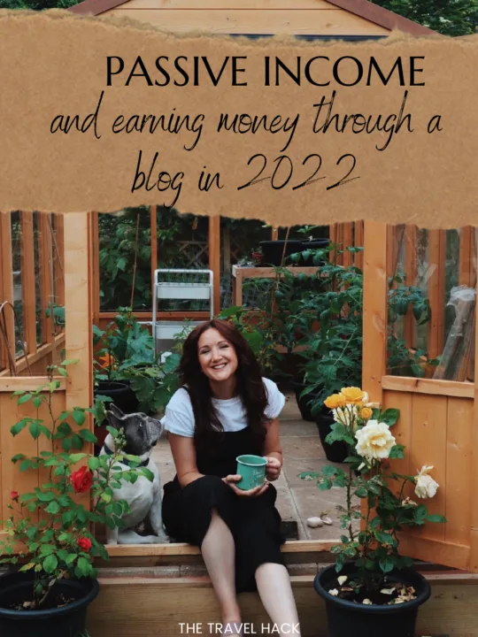 Passive income and making money from a blog in 2022