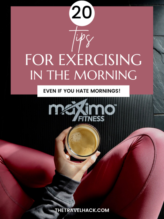 20 tips for exercising in the morning