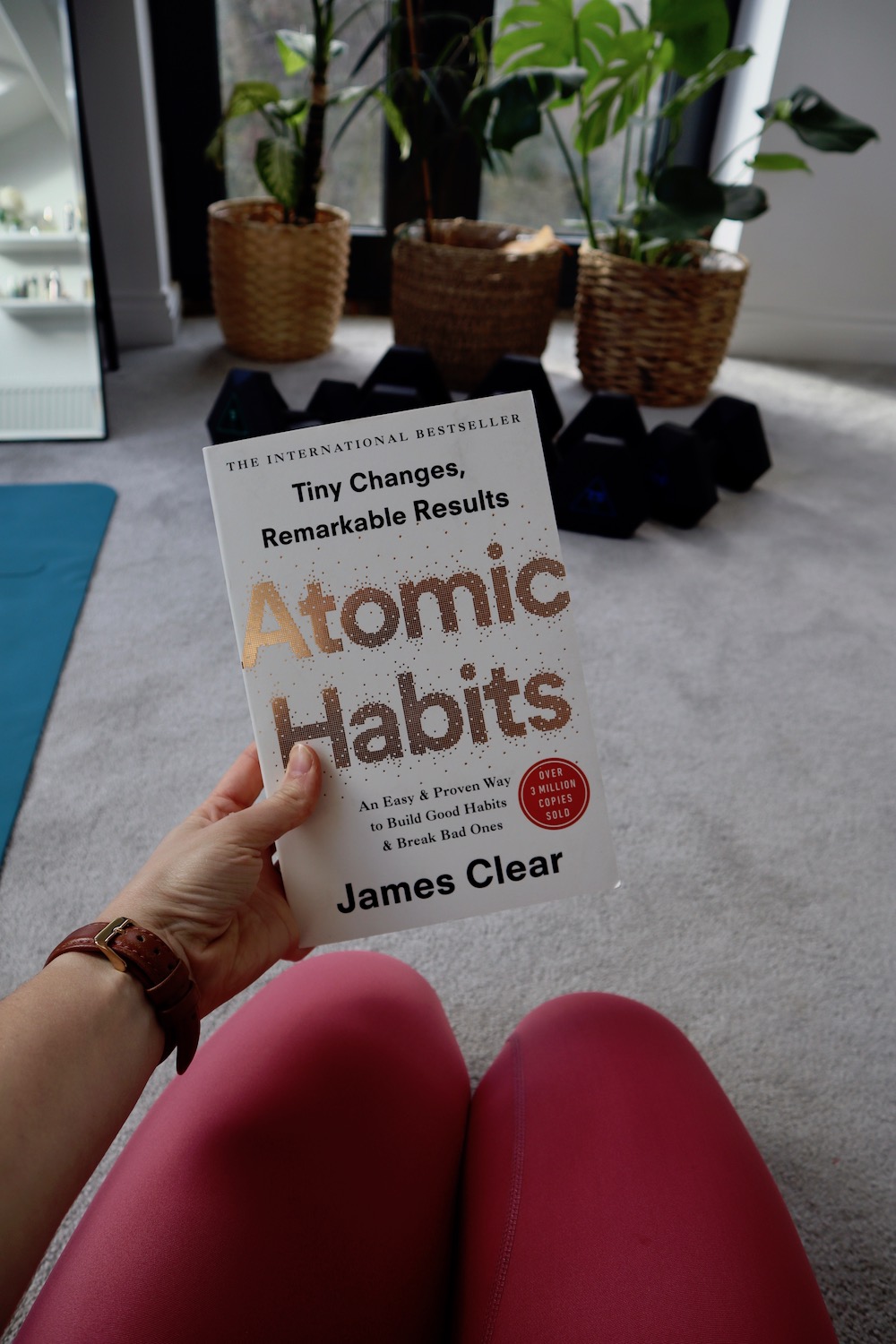 Atomic habits book to help you become a morning exerciser
