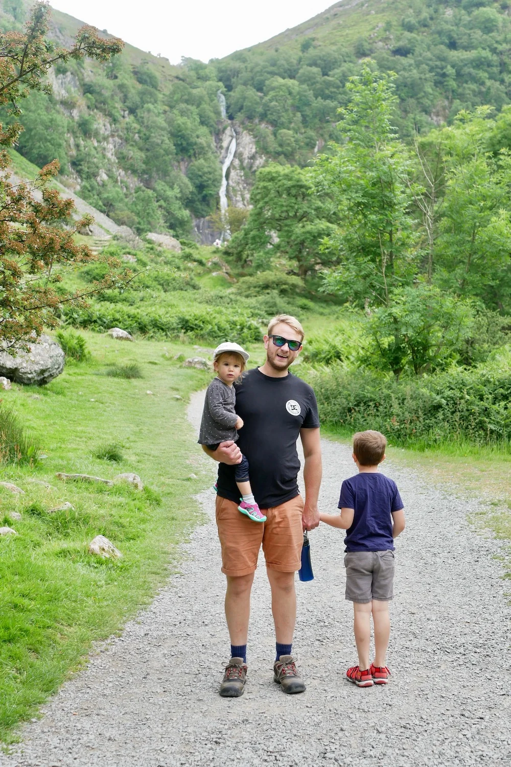 Aber Falls footpath