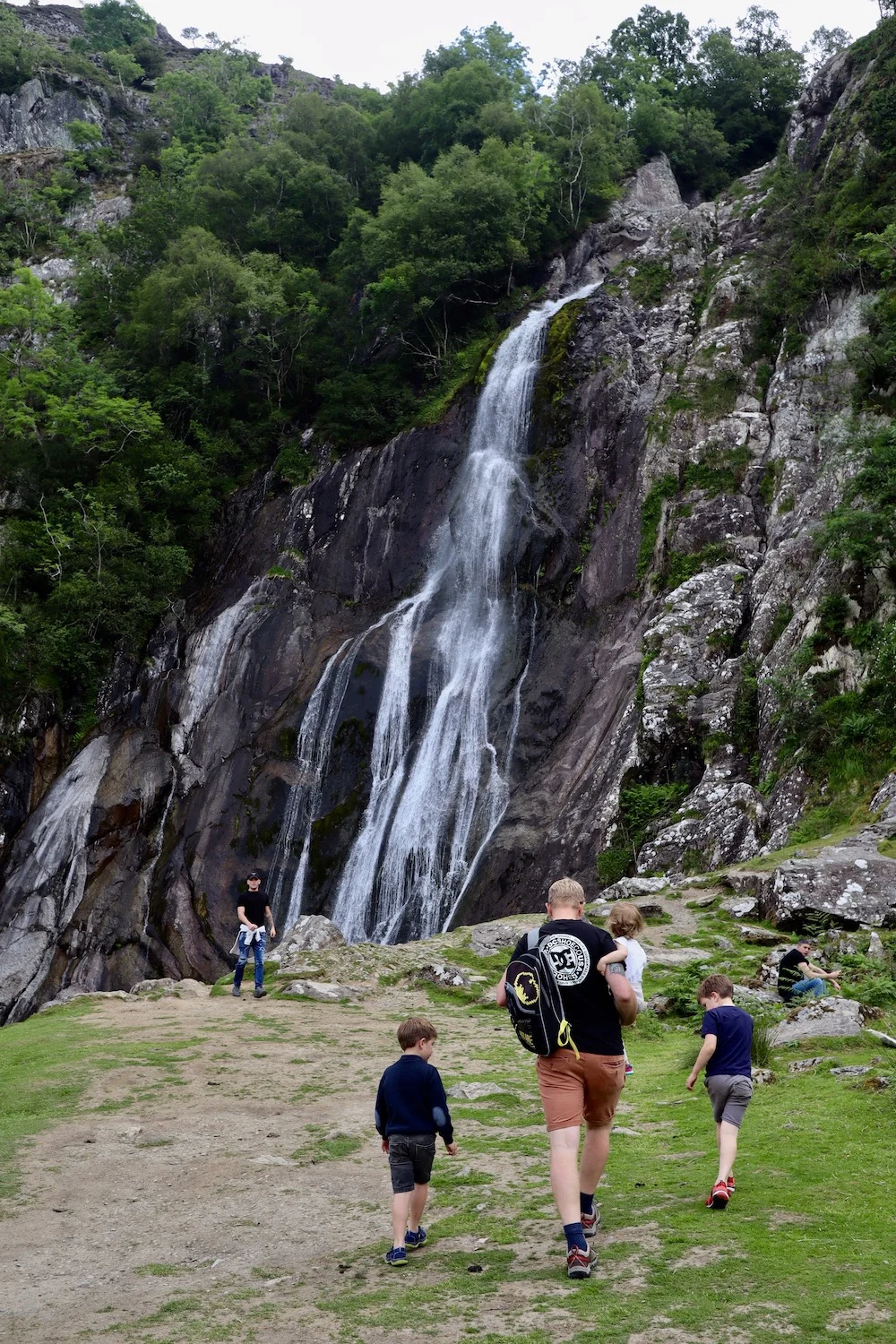 Is it busy at Aber Falls