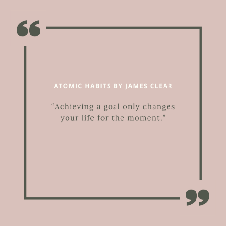 atomic habits 1 percent quote