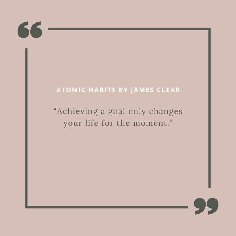 Quotes from Atomic Habits 