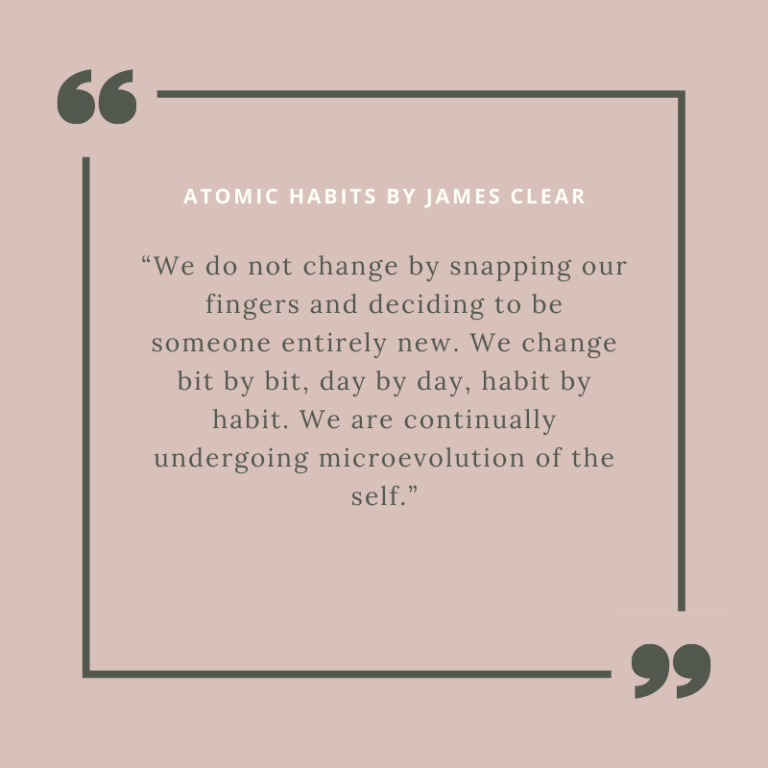 Atomic Habits Summary, favourite quotes and my key takeaways from the