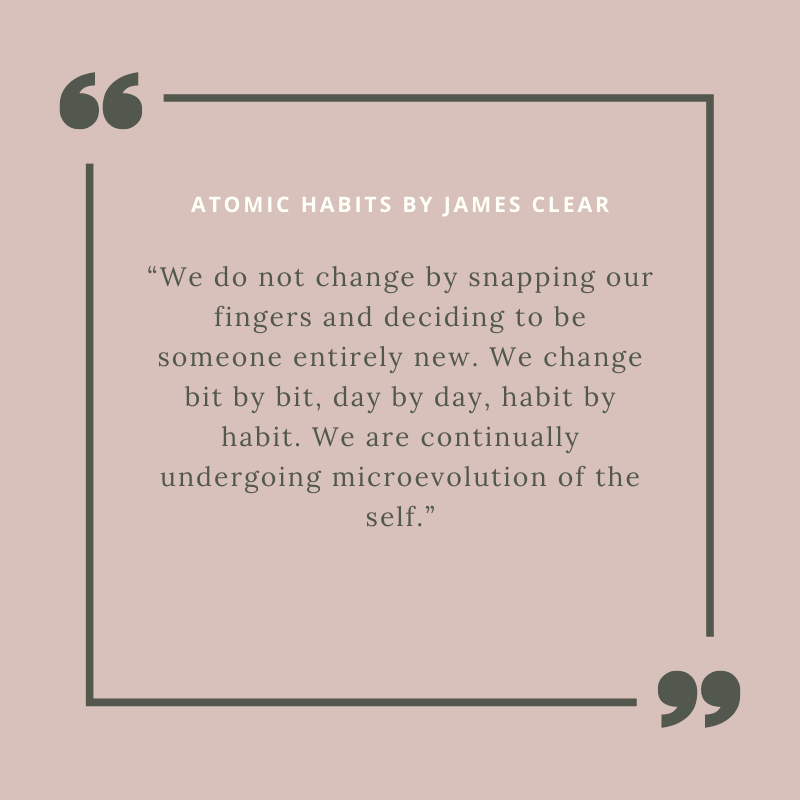 Summary Atomic Habits Written By James Clear