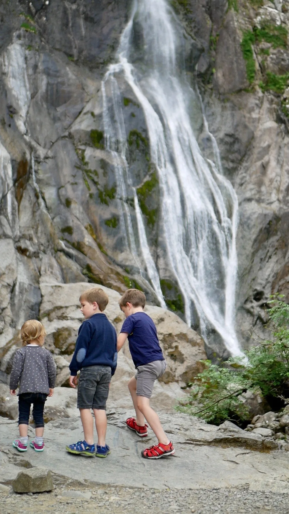 Can children visit Aber Falls
