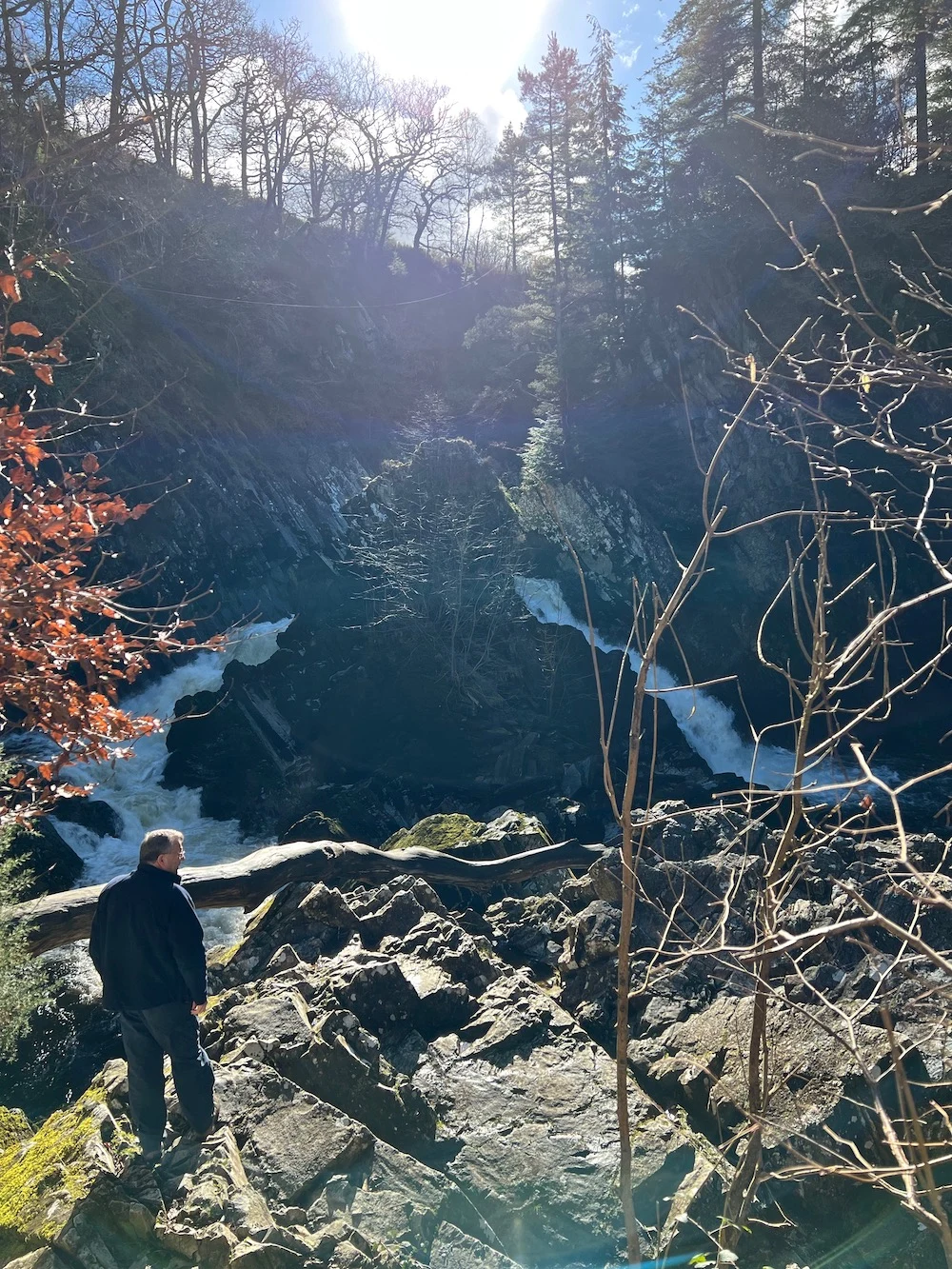 Tips for visiting Conwy Falls