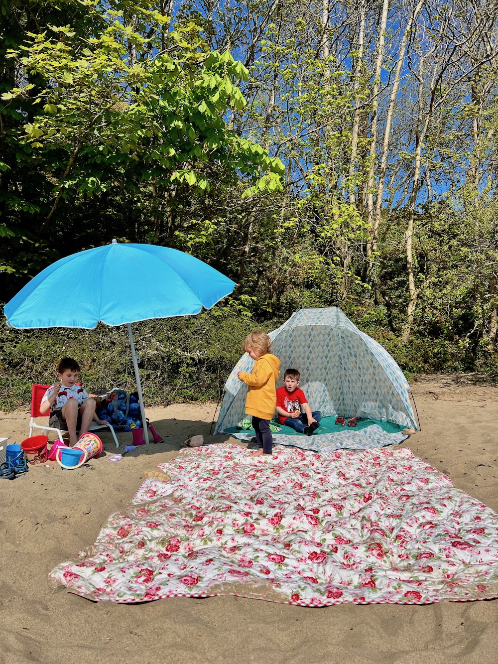 Visiting Llanbedrog Beach