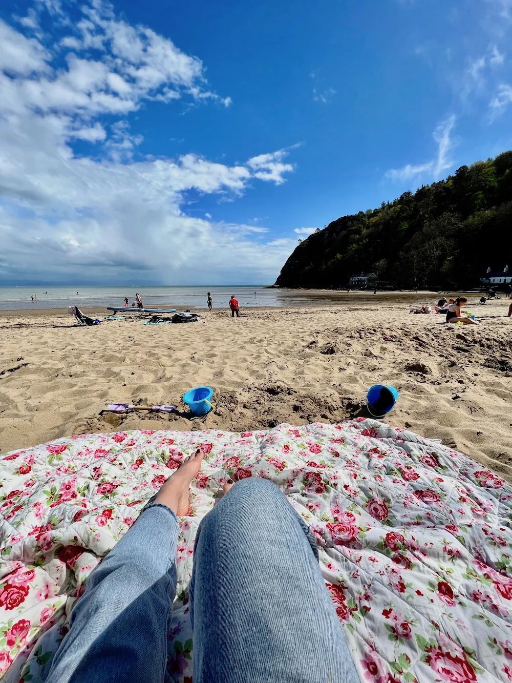 Visiting Llanbedrog Beach