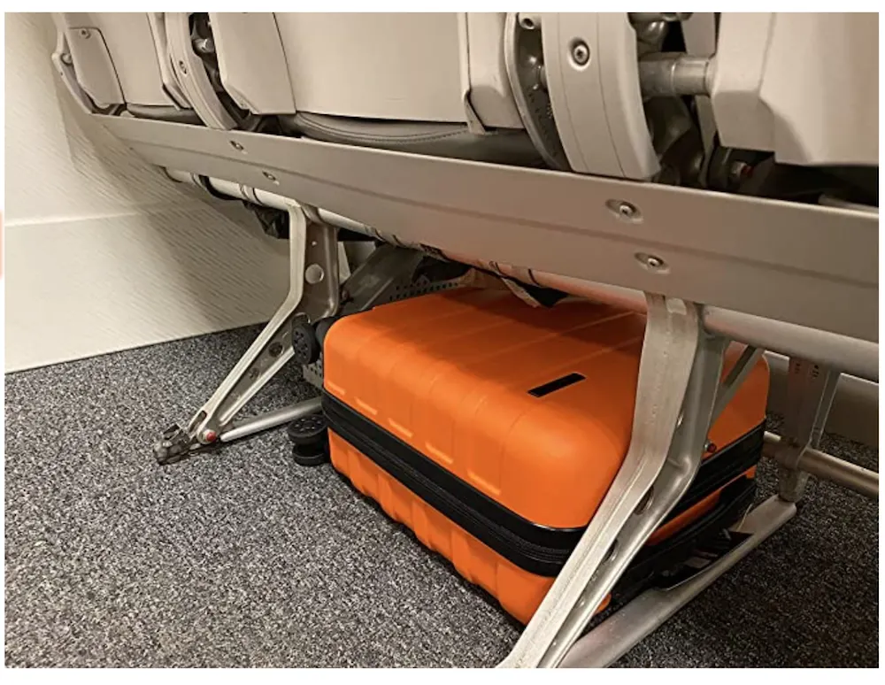 Easyjet bag store under seat