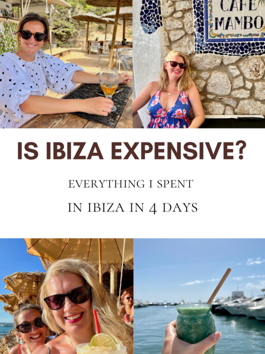 Is Ibiza expensive? Prices in Ibiza during a 4-day trip
