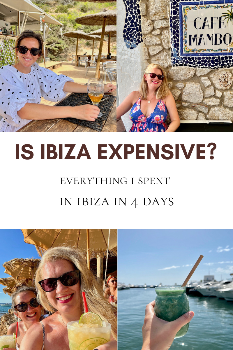 Is Ibiza expensive? Prices in Ibiza during a 4-day trip