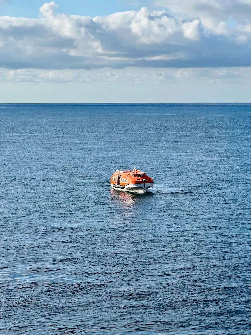 Tender boat Guernsey