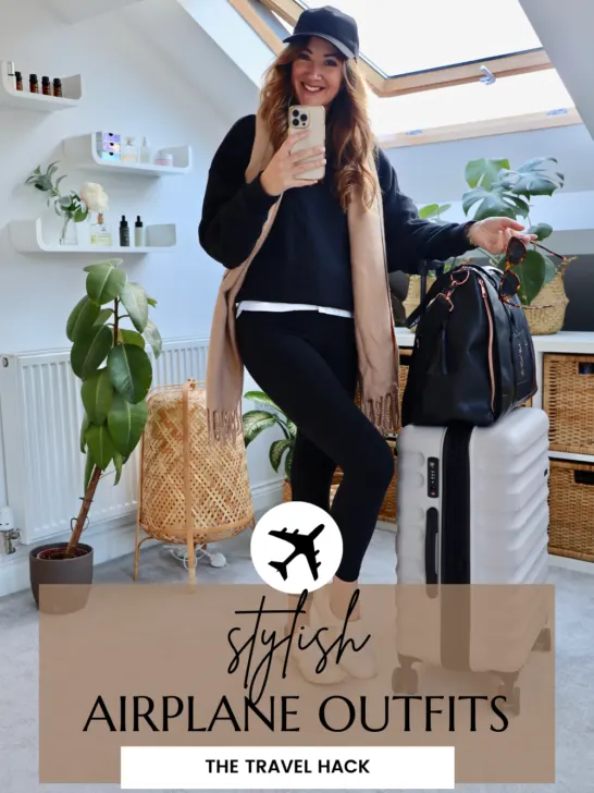 49 Airplane Outfits Ideas: How To Travel In Style  Fashion travel outfit,  Airplane outfits, Comfy travel outfit