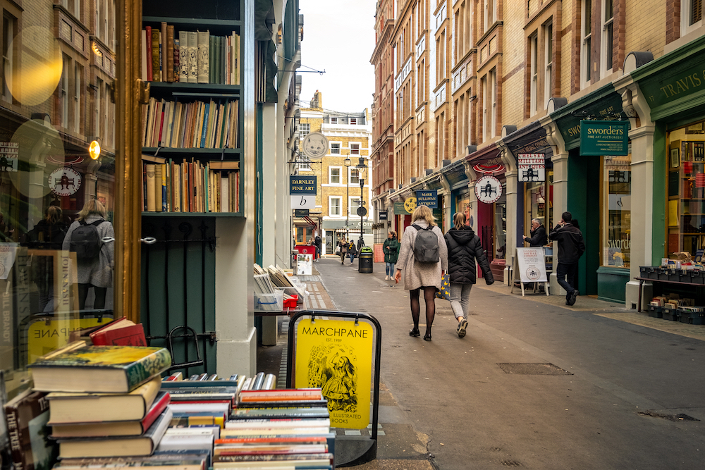 Covent Garden things to do - Cecil Court
