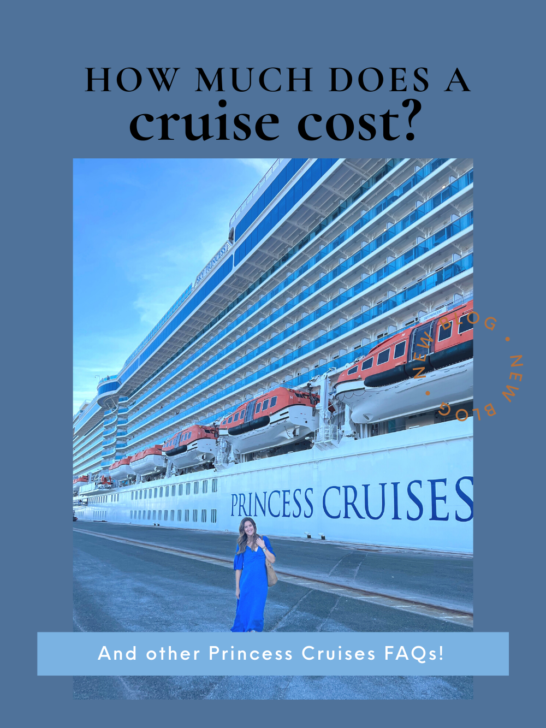 Princess Cruises FAQs + how much does it cost to go on a cruise?