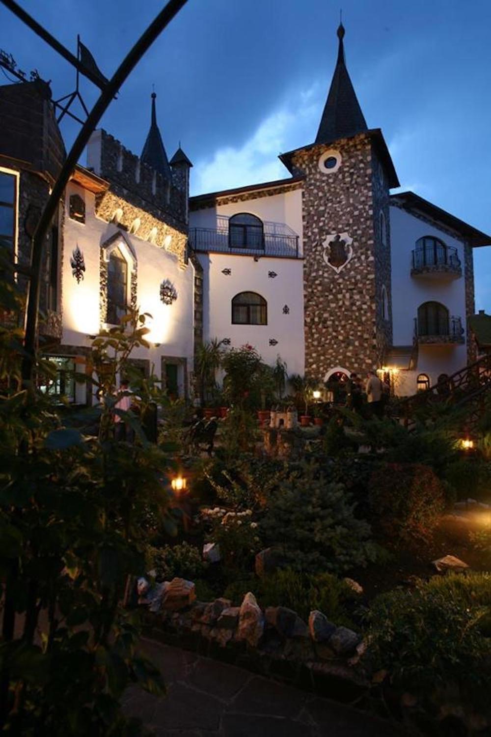 Castle hotels in Transylvania
