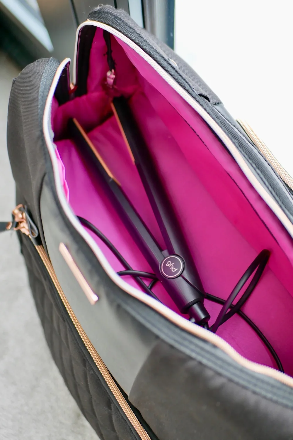 Can you take hair straighteners on a plane in hand luggage?