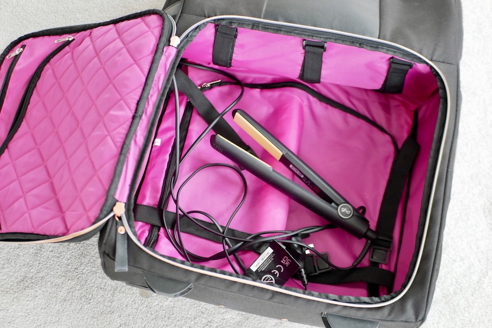 Can you take hair straighteners on a plane in hand luggage? The