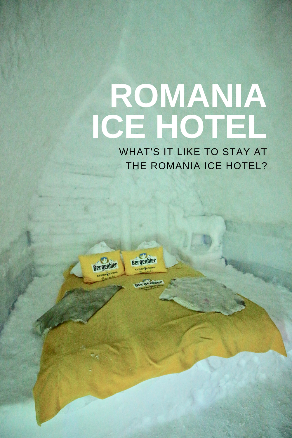 What's it like to stay at the Romania Ice Hotel?